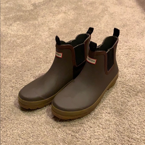 rain boots ankle height